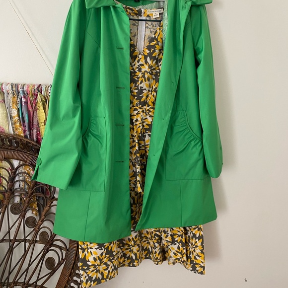 🍀Dennis Basso green New with out tags coat - Picture 3 of 7